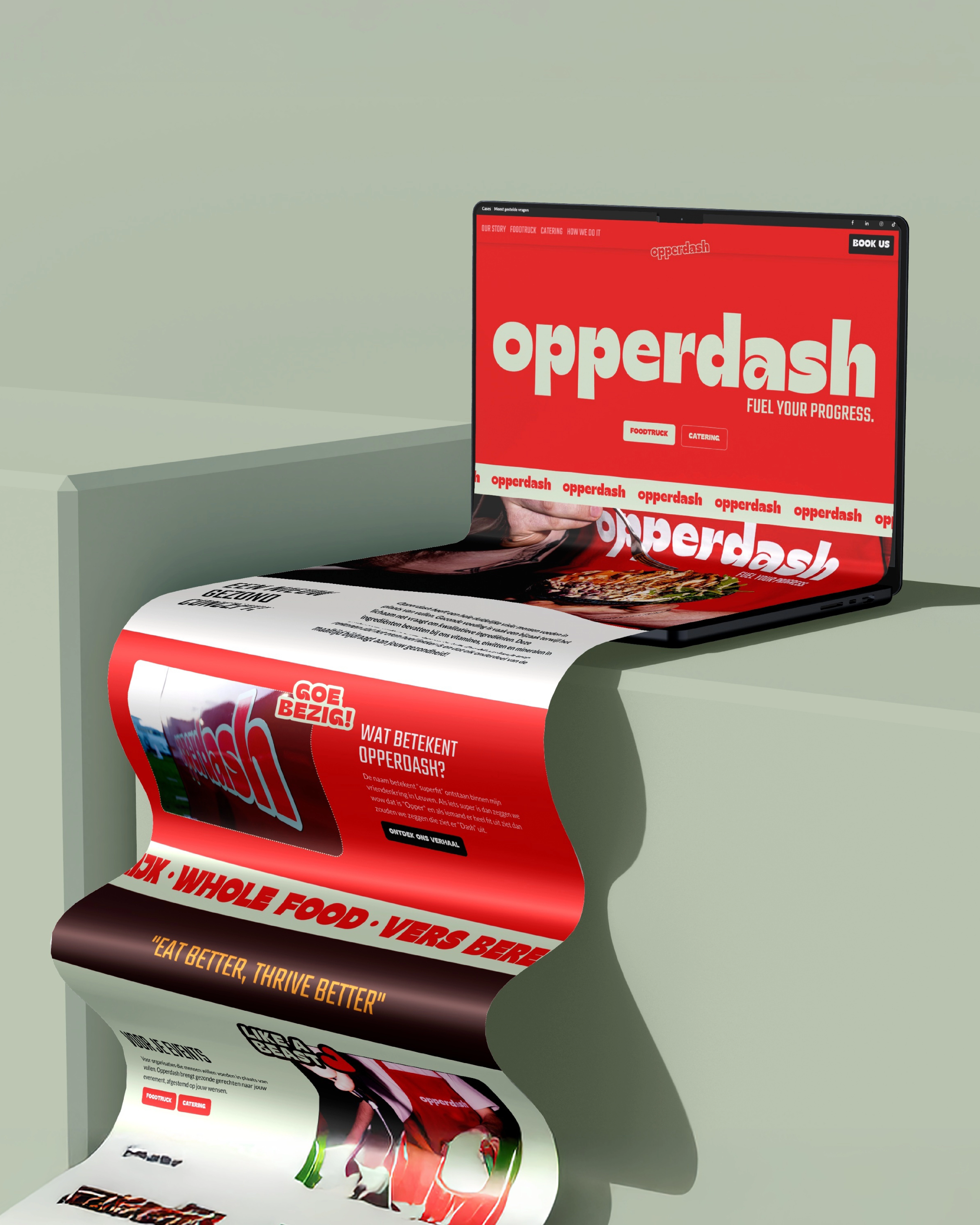 ...opperdash website mockup long