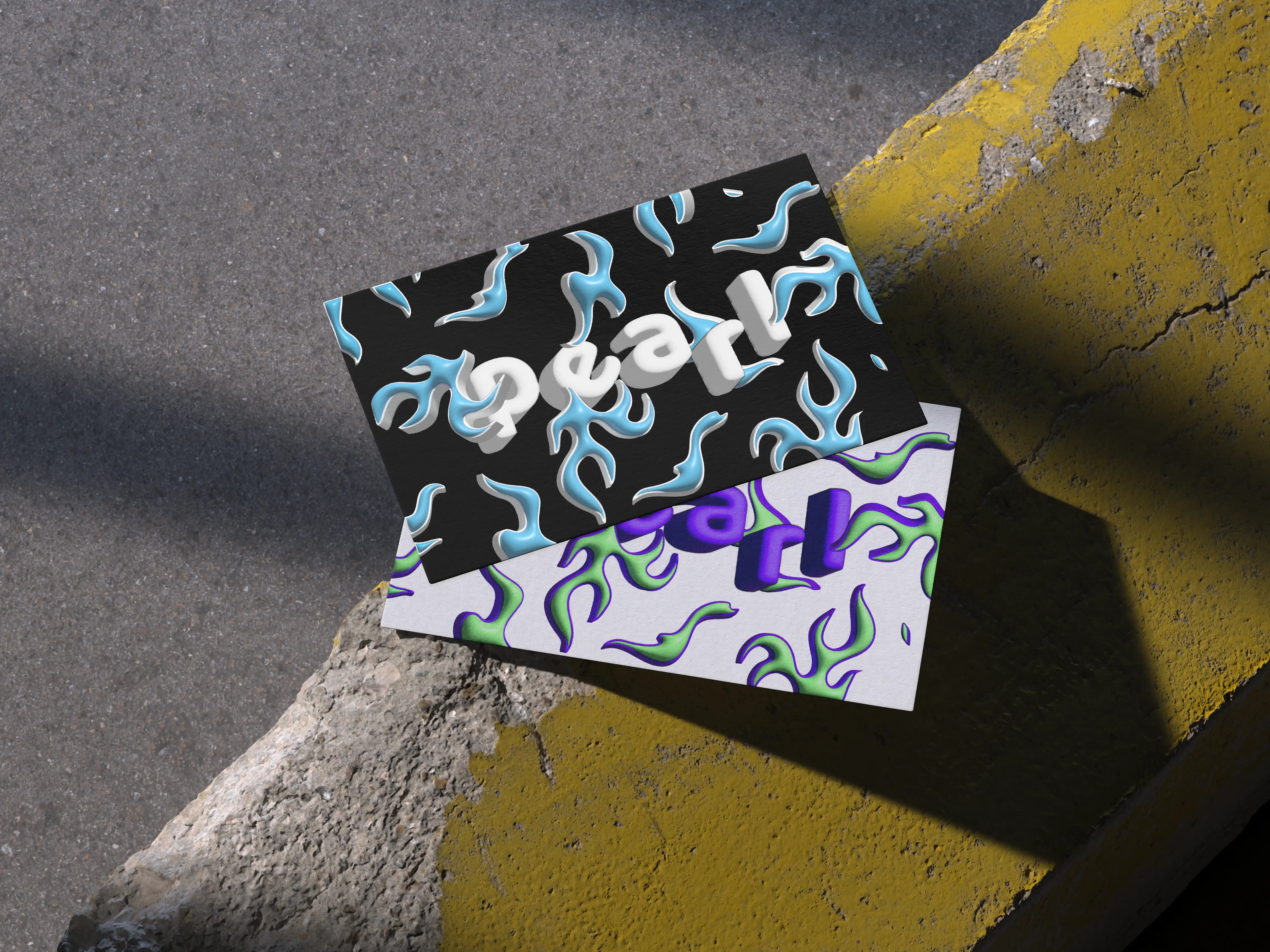 ...2 solo stickers mockup